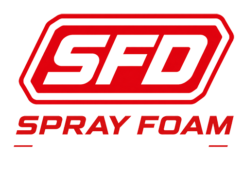 spray foams ireland footer logo on black