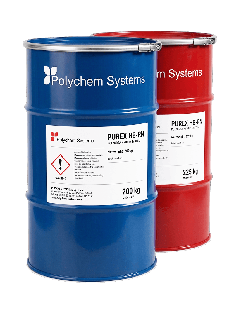 PUREX HB-RN — Two-component Hybrid Polyurea/Polyurethane Coating System