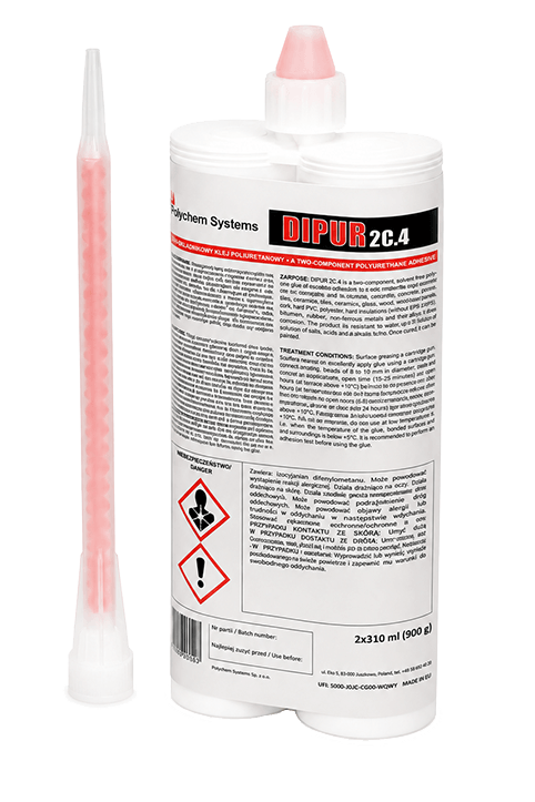 DIPUR 2C — Two-component Polyurethane Adhesive 900g